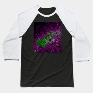 Black Panther Art - Glowing Edges 506 Baseball T-Shirt